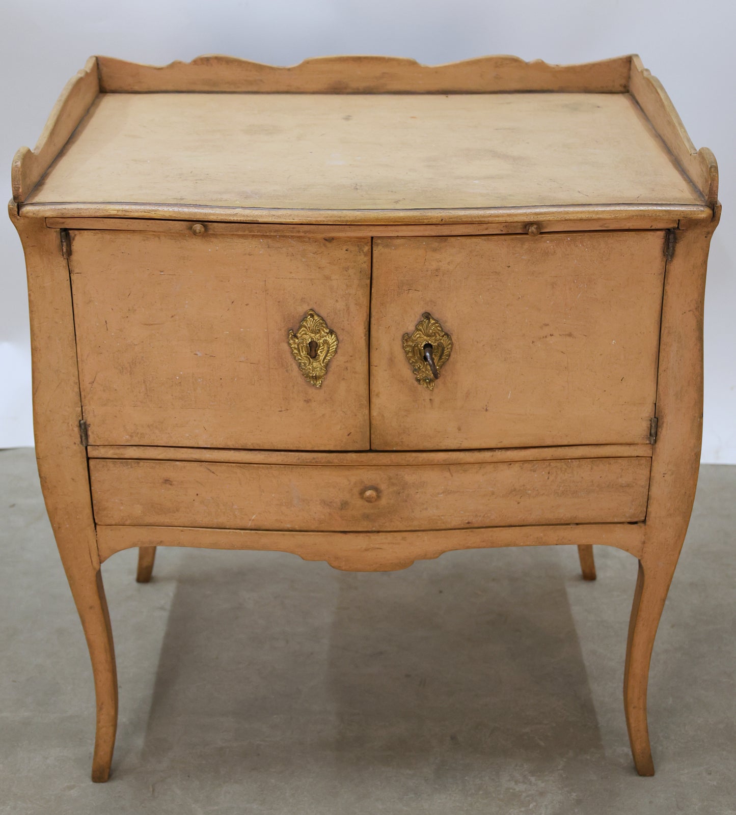Swedish antique Rococo nightstand