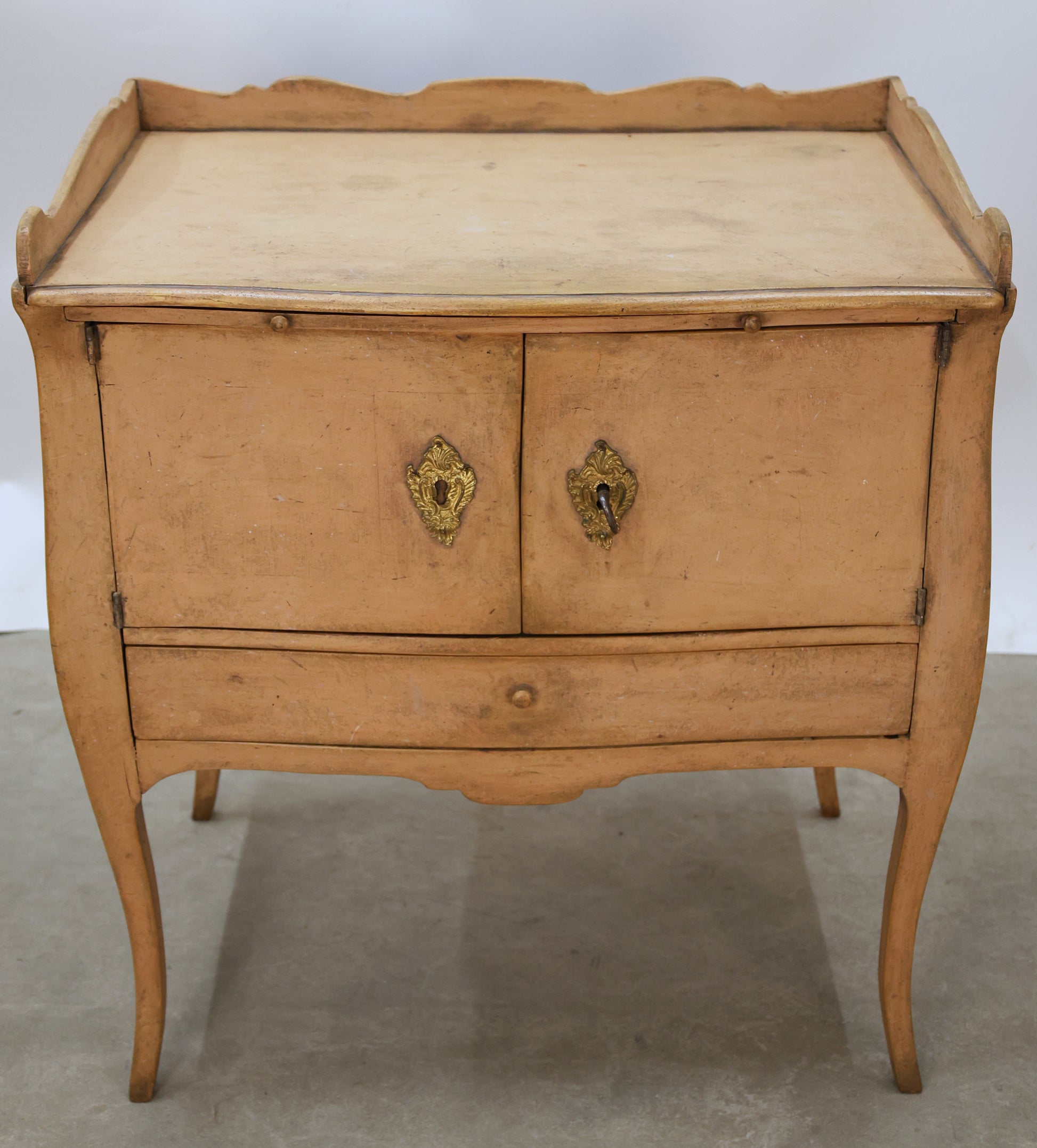 Swedish antique Rococo nightstand